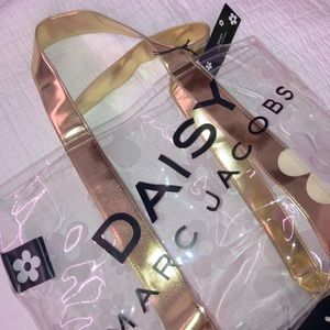 brand new Daisy by Marc Jacobs large clear tote